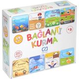 Twin Store Bağlantı Kurma Eğitici Oyun Kartları - 01 - Mavi