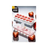 Twin Store Buz Kalıbı - Bas-Bırak Kapaklı Silikon Buz Kalıbı 720630 - 001-Renkli