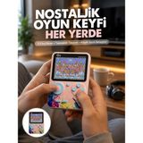 Twin Store Game Box Mini 500 Adet Oyun Taşınabilir Oyun Konsolu Yeni Nesil