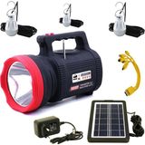 Twin Store Gold Silver GS-540 Güneş Enerjili Spot Fener - 0 - Siyah - 1 W