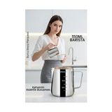 Twin Store Inox 350ML Barista Süt Sürahisi - Süt Köpürtme Potu - Paslanmaz Çelik - Seçenek