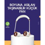 Twin Store Katlanabilir Asılabilir Mini Fan USB Şarjlı 3 Kademeli Sessiz