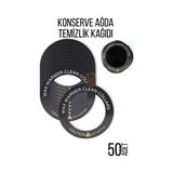 Twin Store Konserve Ağda Koruyucu Karton Temizlik Kağıdı 50 Adet - Hediye Seçeneği - Paket Seçenekleri