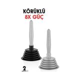 Twin Store Körüklü Lavabo Açıcı Pompa 2 Adet Prograde 716621 - Seçenek