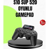 Twin Store Orijinal 2025 S10 Gamepad 520 Oyunlu HDMI Tv Bağlantılı A Kalite Atari