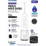 Twin Store Şarjlı Ağız Duşu Bakım 4 Modlu Arası Temizleyici 320ML 5 Başlıklı 1500 Mah - 0,01 gr