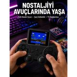 Twin Store Şarjlı Gamepad Oyun Konsolu 520 Oyunlu Tv Çıkışlı El Konsolu