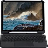 Twin Store T5206D Ipad 10.2 (7.nesil) Kılıf Inter Ledli Klavyeli Tablet Kılıfı - Siyah - Seçenek