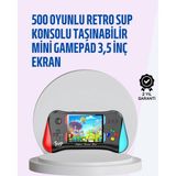 Twin Store Taşınabilir Oyun Konsolu – 3,5" Ekranlı 500 Oyunlu
