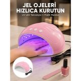 Twin Store Ultraviyole LED Oje Kurutma Makinesi USB Kablolu Yeni Nesil - Beyaz