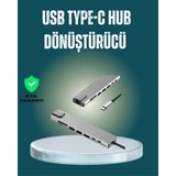 Twin Store Usb‑c Çoklu Bağlantı Merkezi – 5 Gbps, 100‑240 V, Sağlam Eloksal Tasarım