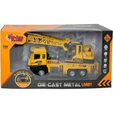 Twin Store XX992-02AB Çek Bırak Işıklı Sesli Kule Vinç 1:28-Vardem Oyuncak - 01 - Mavi
