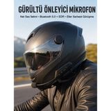 Twin Store Yeni Nesil Dinleme Konuşma Özellikli Intercom Kask Kulaklığı 5.0