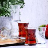 Twiner işlemeli çay bardağı - 6 lı çay bardak
