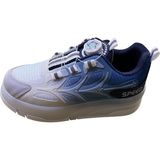 Twingers Paten Tekerlekli Işıklı Spor Ayakkabı - Mavi - Gri - 36