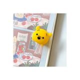 Twinix Tüm Telefon Modelleri İle Uyumlu Winnie The Pooh Şarj Kablosu Kablo Ucu Koruyucu Koruma Kaplama Figür