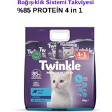 Twinkle Balıklı Yavru Kedi Maması (4 x 1 Kg) Kas Gelişimi, Bağışıklık ve Tüy Sağlığı