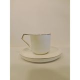 Twinkle Luxury Platin Bone Porselen Kahve Fincan Takımı 406PLT01 - 6 Adet - 90 ml