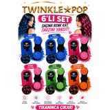 Twinkle Pop 6’LI GEÇİCİ SAÇ RENKLENDİRME TEBEŞİRİ SETİ