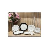 Twinkle Revol 28 Parça Bone Porselen Yemek Takımı - PLT01