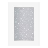 Twinkle Star Pamuk Koltuk Şalı Gri 130x170
