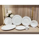 Twinkle Starlight 28 Parça Bone Porselen Yemek Takımı - GLD01