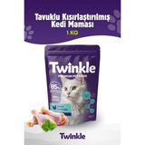 Twinkle Tavuklu Kısırlaştırılmış Kedi Maması 1 kg – Yetişkin Kediler Için Düşük Tahıllı, Dengeli ve Besleyici Kuru Mama - 1KG