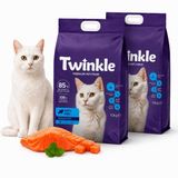 Twinkle Yetişkin Kedi Maması 20 kg - Balıklı Kedi Maması - 2 x 10 kg Paket -%85 Hayvansal Protein - Tam ve Dengeli Beslenme - Tüy ve Deri Desteği