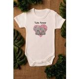 Twins Forever Ikiz Kardeş Bebek Body Organik %100 Pamuklu Zıbın