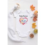Twins Forever Ikiz Kardeş Bebek Body Organik%100 Pamuklu Zıbın, 3 Ay