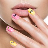 Twinseven Kelebek Tırnak Dövmesi,tırnak Tattoo,nail Art ,tırnak Sticker