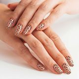 Twinseven Leopar Tırnak Dövmesi,tırnak Tattoo,nail Art ,tırnak Sticker - Renkli