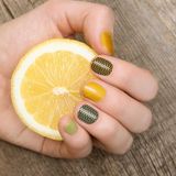 Twinseven Zigzag Çizgiler Tırnak Dövmesi,tırnak Tattoo,nail Art ,tırnak Sticker