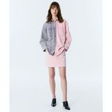 Twist Belden Bağlamalı Non Denim Etek TS1260004138033 - Pembe