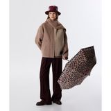 Twist ÇIKARILABİLİR ATKILI KABAN Kadın %60 Yün %40 Polyester Regular Kalıp Naturel Renk - 36