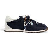 Twist Contrast Stripe Colorblock Sneakers - Lacivert