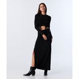 Twist CUTOUT MAKSİ ETEK TW6250004164001 - Siyah