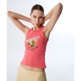 Twist Diyagonal Püskül Şeritli Etek TS1250004157003 - Naturel - 38