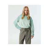 Twist Eskitme Efektli Sweatshirt