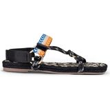 Twist Kontrast Bantlı Metal Tokalı Sandalet TS1260033006001 - Siyah