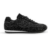 Twist Textured Sneakers - Siyah