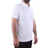Twister 2341 Beyaz Günlük Kısa Kol Normal Kesim Pamuklu Polo Yaka Erkek Tişört