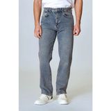 Twister Baggy 789-03 Blue Tint Kar Yıkama Likralı Bol Kesim Erkek Kot Pantolon Gri - 32 / 32