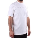 Twister Jeans 2323 Beyaz Günlük Pamuklu Baskılı Bisiklet Yaka Erkek Tişört - 2XL