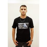Twister Jeans Ets 2270 Baskılı Işleme Detaylı Relax Fit Erkek T-Shirt - 0-Siyah