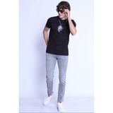 Twister Jeans Panama 627-19 Grey Erkek Likralı Dar Kesim Kot Pantolon Gri - 38 / 32