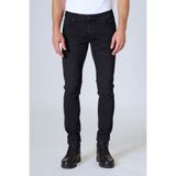 Twister Jeans Panama X 748-B Siyah Likralı Dar Paça Dar Kesim Erkek Kot Pantolon