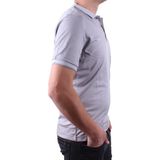 Twister Jeans Twister 2304 Gri Günlük Kısa Kol Normal Kesim Pamuklu Polo Yaka Erkek Tişört