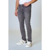 Twister Panama 796-03 Grey Dar Kesim Dar Paça Likralı Erkek Kot Pantolon Gri - 33 - 32