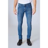Twister Panama x 813-02 Middle Blue Likralı Dar Kesim Erkek Kot Pantolon Mavi - 33 / 32